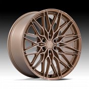 Niche Calabria 6 NC278ZR Platinum Bronze Custom Wheels